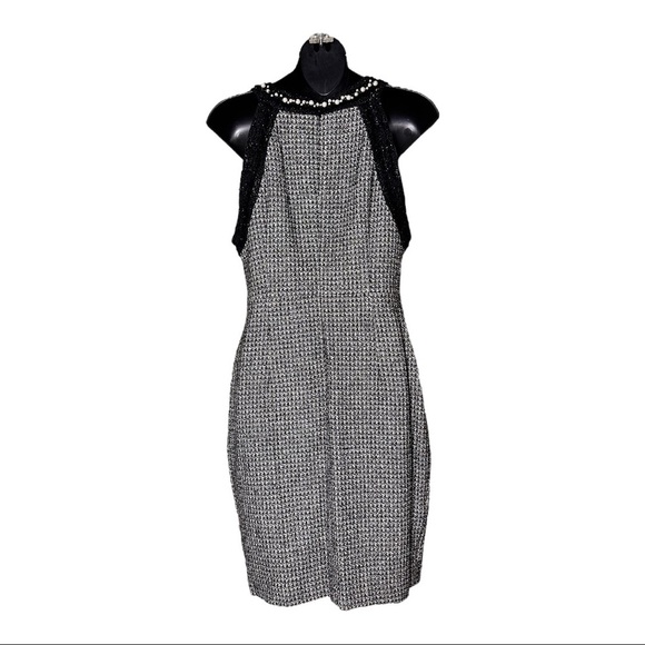 McGinn Tweed & Pearl Dress - Picture 3 of 6